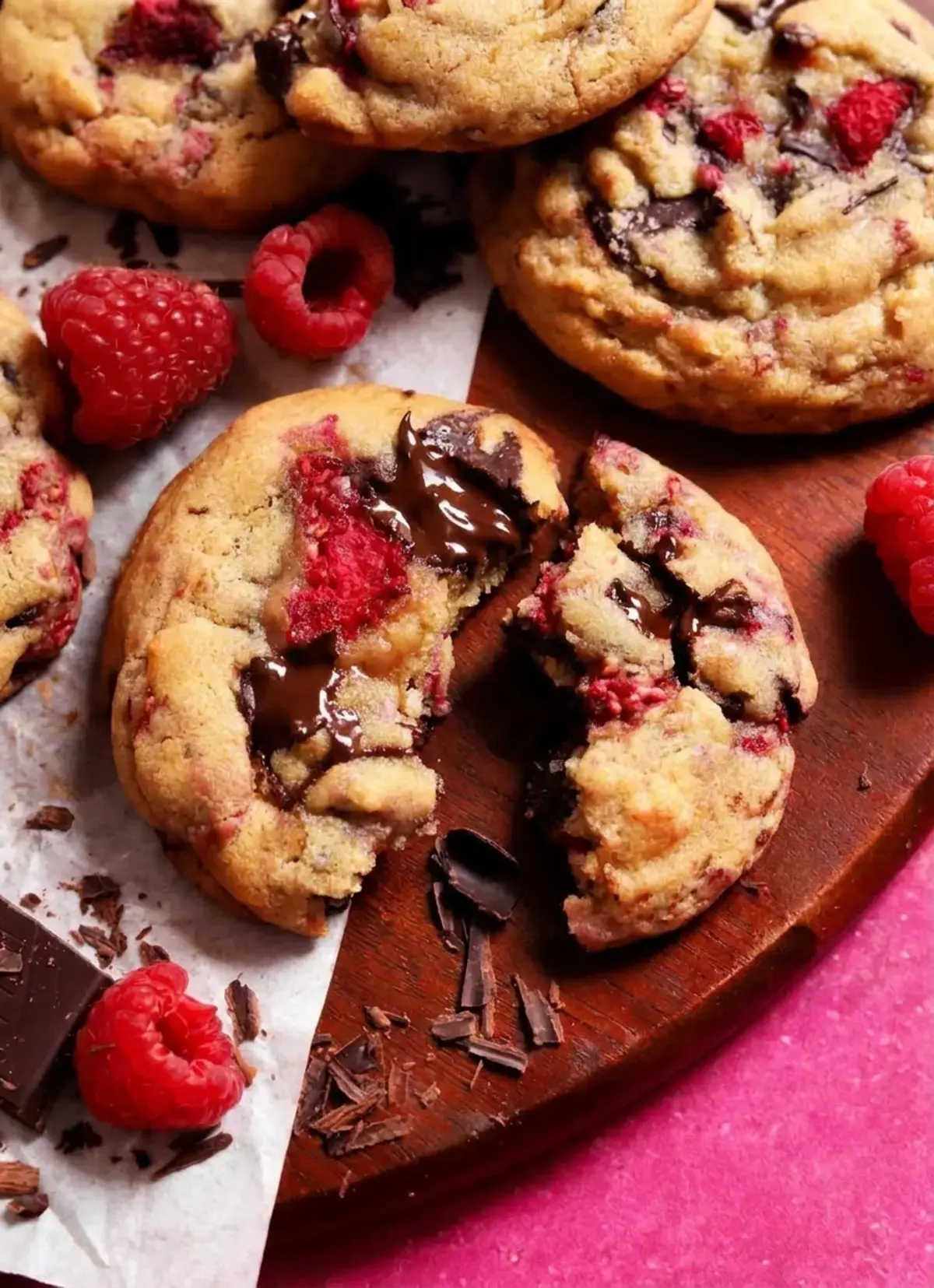 Raspberry Chocolate Chip Cookies, Storing &Amp; Freezing