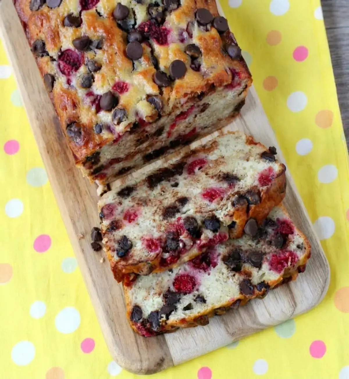 Raspberry Dark Chocolate Banana Bread, How To Make Raspberry Dark Chocolate Banana Bread