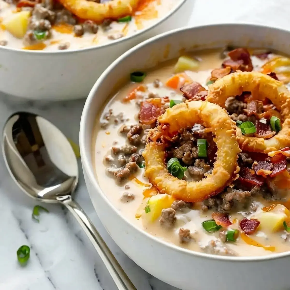 Easy Cheeseburger Soup Recipe, Variations